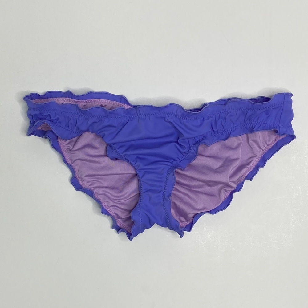 Victoria's Secret | Ruffle Bikini Bottom | Purple | Size XS